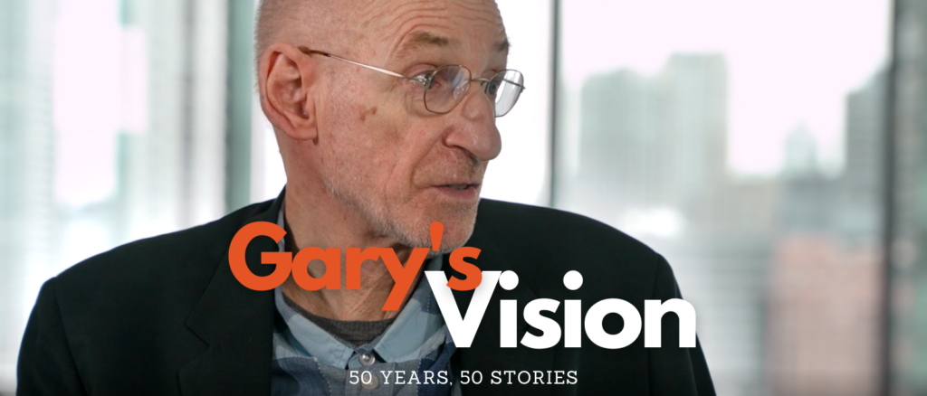 Gary's Vision tells the story of Aunt Martha's founder
